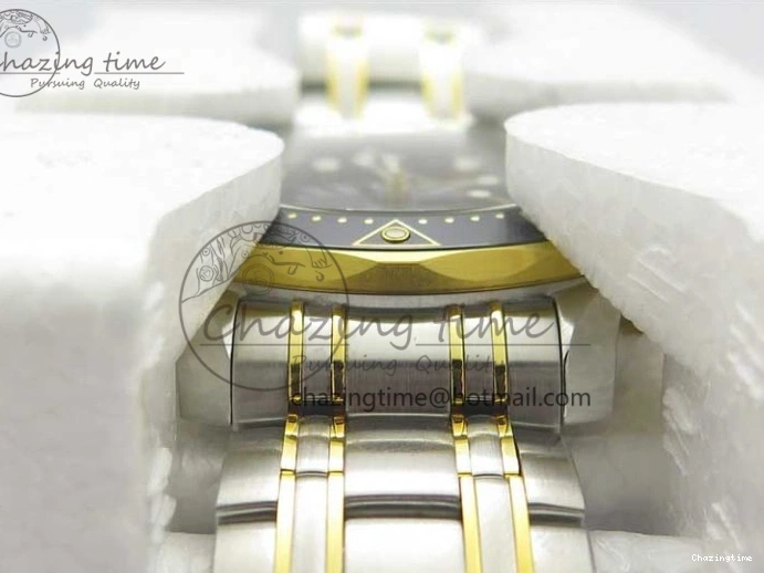 1103 MultiPurpose 2018 Seamaster Diver 300M SS YG VSF 1:1 Best Edition YG Bezel Black Dial on SS YG Bracelet A 7937